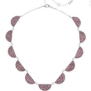 $168 Kate Spade New York Mod Scallop Pave Necklace